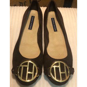 Tommy Hilfiger Brown Suede Size 7